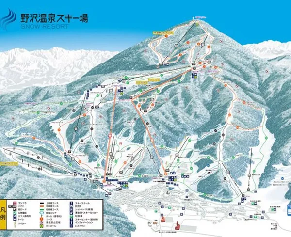 夜発🌃日帰り・野沢温泉スキー場3